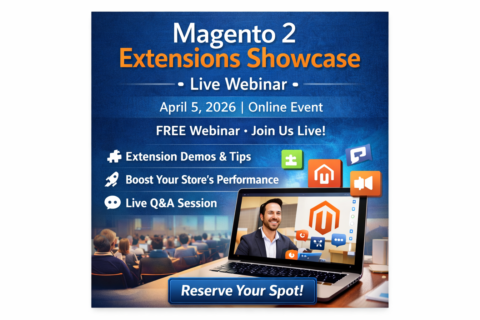 Online Product Launch Webinar